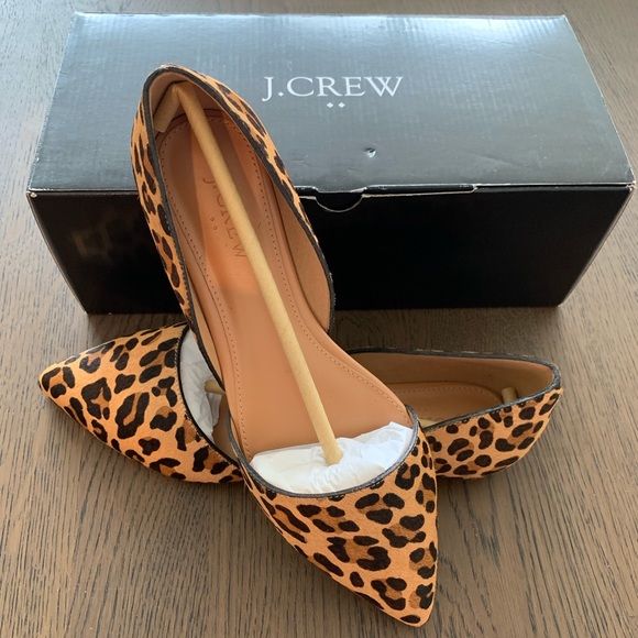 J.Crew Factory D’Orsay Flats - Picture 1 of 4